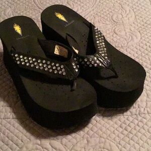 Volatile Platform Flip Flop Thong Sandals